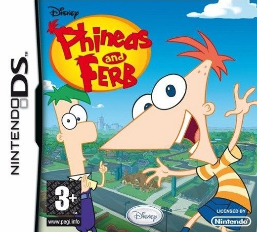 Caratula de Phineas and Ferb para Nintendo DS