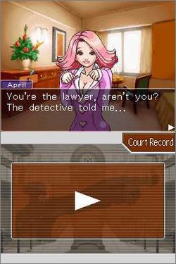 Pantallazo de Phoenix Wright: Ace Attorney para Nintendo DS