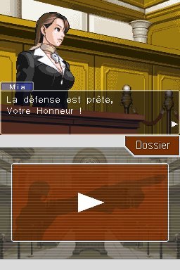 Pantallazo de Phoenix Wright Ace Attorney: Trials and Tribulations para Nintendo DS