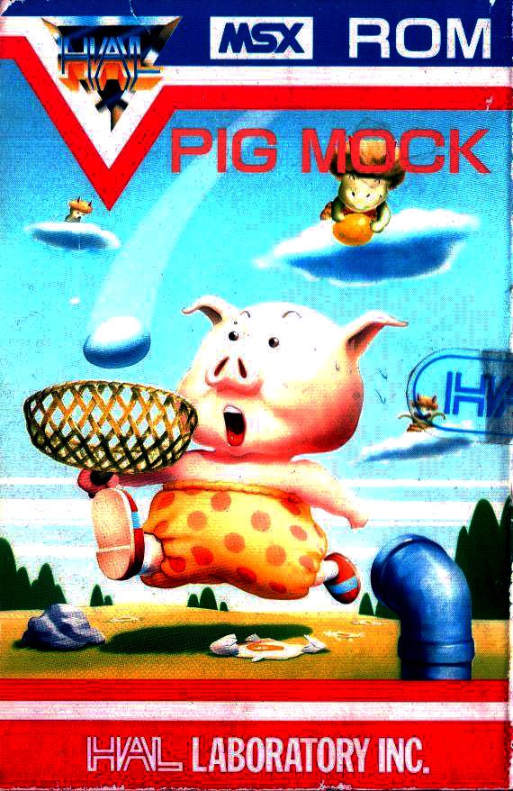 Caratula de Pig Mock para MSX