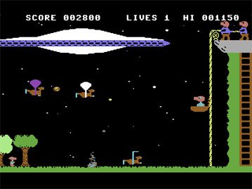 Pantallazo de Pigs in Space para Commodore 64