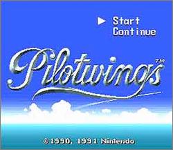 Pantallazo de Pilotwings para Super Nintendo