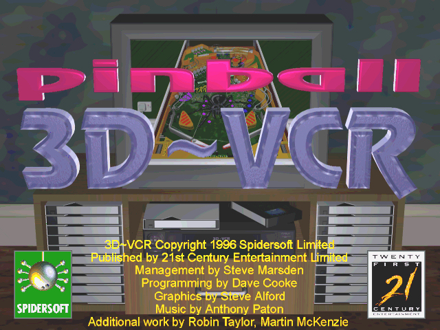 Pantallazo de Pinball 3d – VCR (Aka Total Pinball 3D) para PC