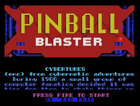 Pantallazo de Pinball Blaster para MSX