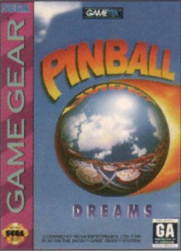 Caratula de Pinball Dreams para Gamegear