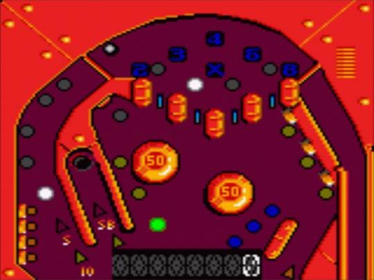 Pantallazo de Pinball Dreams para Gamegear