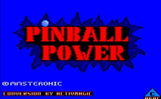 Pantallazo de Pinball Power/3d Pinball para Amstrad CPC