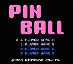 Pantallazo de Pinball para Nintendo (NES)