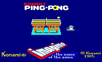 Pantallazo de Ping Pong para Amstrad CPC