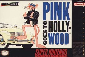 Caratula de Pink Goes to Hollywood para Super Nintendo