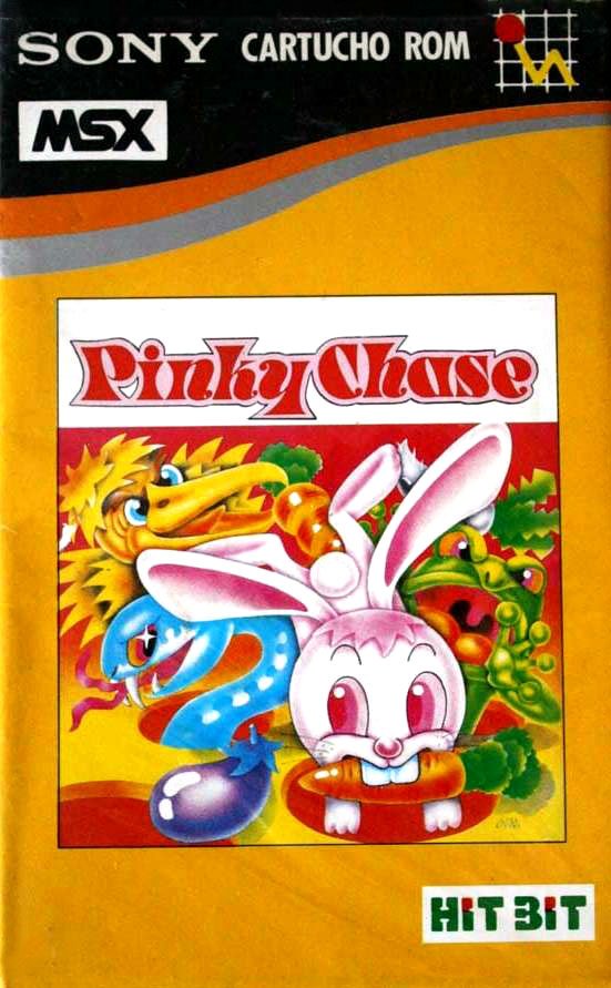 Caratula de Pinky Chase para MSX