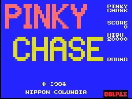 Pantallazo de Pinky Chase para MSX