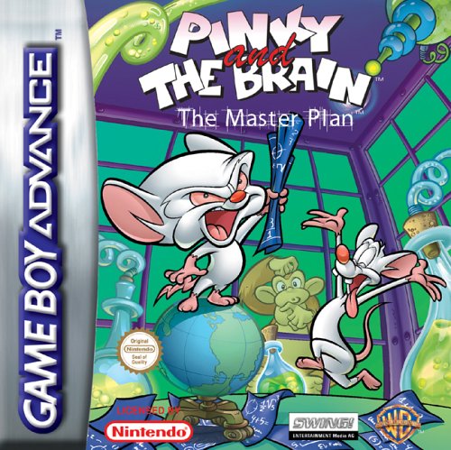 Caratula de Pinky and The Brain: The Master Plan para Game Boy Advance