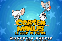 Pantallazo de Pinky and The Brain: The Master Plan para Game Boy Advance