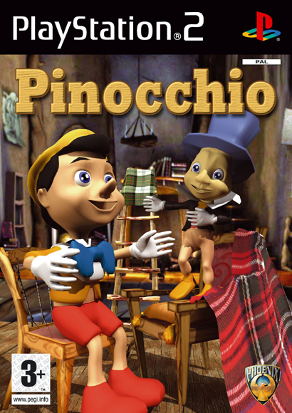 Caratula de Pinocchio para PlayStation 2