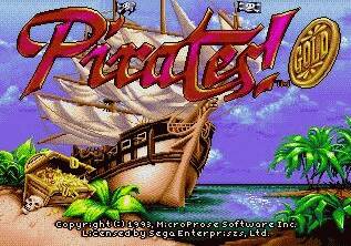 Pantallazo de Pirates! Gold para Sega Megadrive