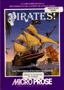 Caratula de Pirates! para Amstrad CPC