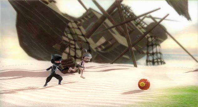 Pantallazo de Pirates Vs Ninjas Dodgeball (Xbox Live Arcade) para Xbox 360