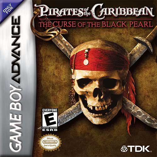 Caratula de Pirates of the Caribbean: The Curse of the Black Pearl para Game Boy Advance