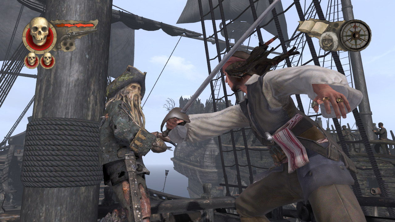 Pantallazo de Pirates of the Caribbean 3 : At World's End para Xbox 360