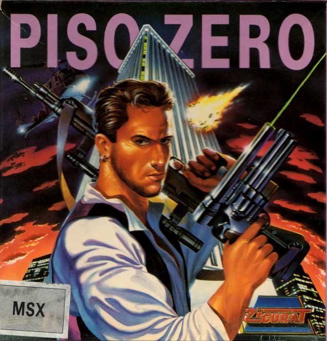 Caratula de Piso Zero para MSX