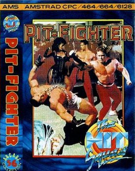 Caratula de Pit Fighter para Amstrad CPC