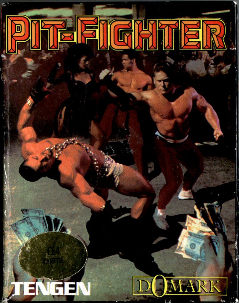 Caratula de Pit-Fighter para Commodore 64