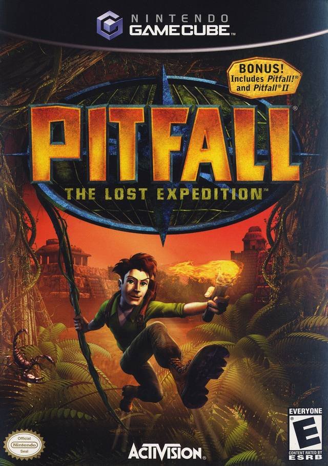 Caratula de Pitfall: The Lost Expedition para GameCube