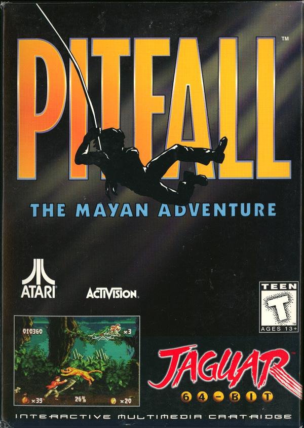 Caratula de Pitfall: The Mayan Adventure para Atari Jaguar