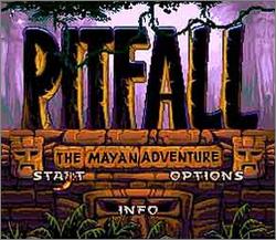 Pantallazo de Pitfall: The Mayan Adventure para Super Nintendo