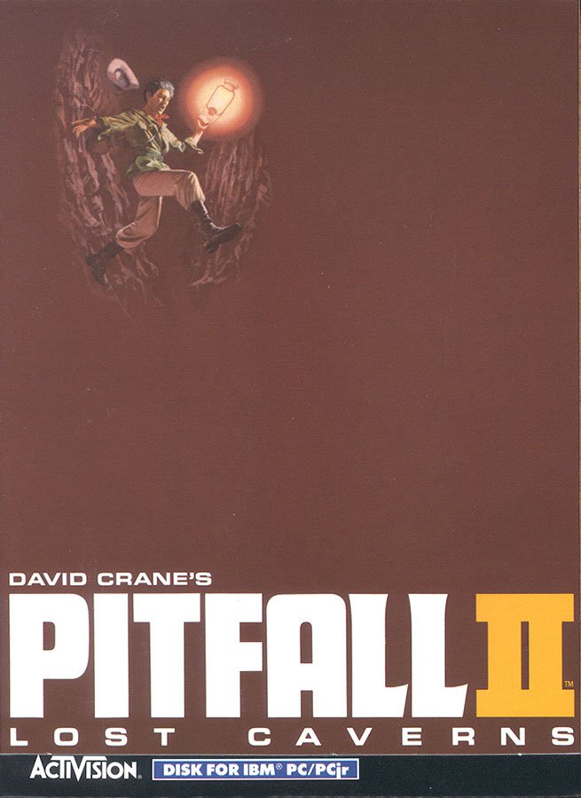 Caratula de Pitfall II: Lost Caverns para PC