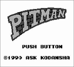 Pantallazo de Pitman para Game Boy