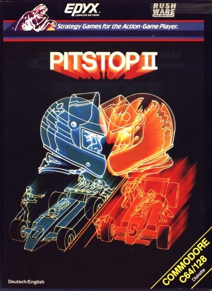 Caratula de Pitstop 2 para Commodore 64