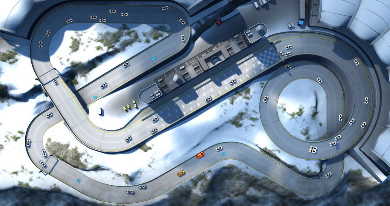 Pantallazo de PixelJunk Racers (PS3 Descargas) para PlayStation 3