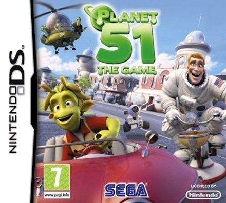 Caratula de Planet 51: El Videojuego para Nintendo DS