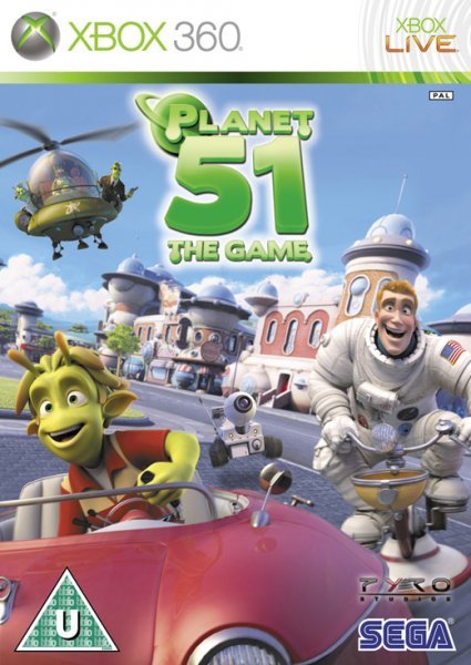 Caratula de Planet 51: El Videojuego para Xbox 360