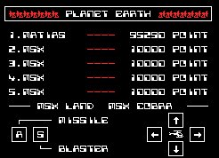 Pantallazo de Planet Earth para MSX