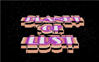 Pantallazo de Planet of Lust para Atari ST