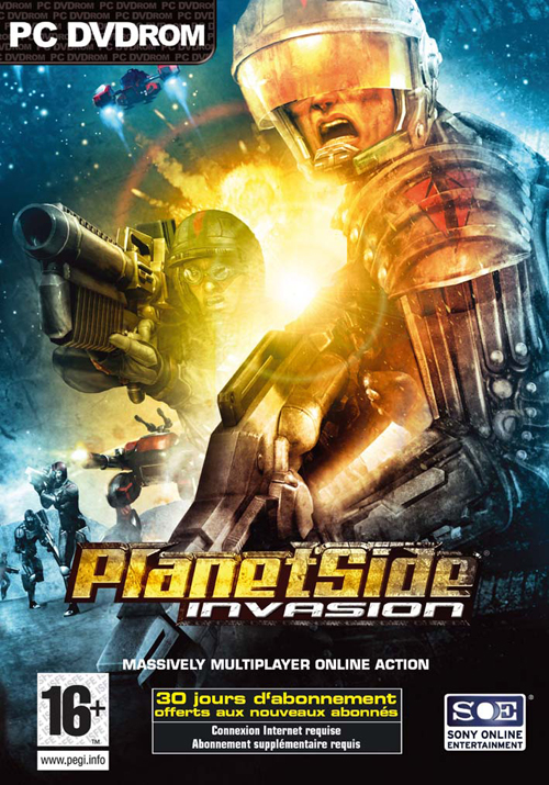 Caratula de PlanetSide Invasion para PC