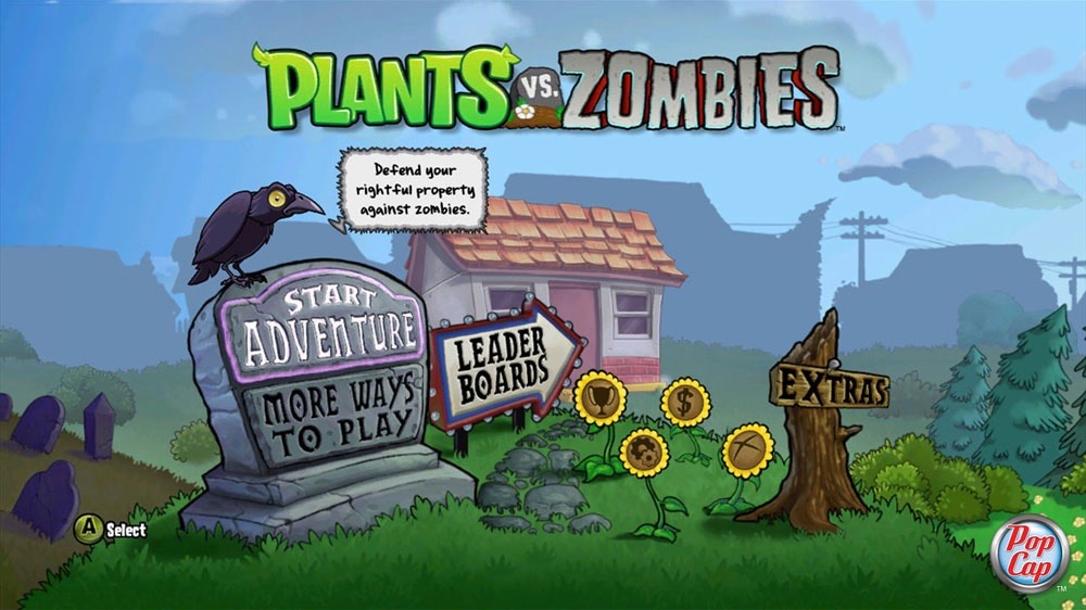 Pantallazo de Plants vs. Zombies para Xbox 360