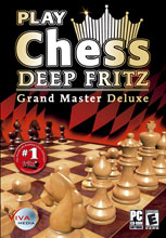 Caratula de Play Chess: Deep Fritz -- Grand Master Deluxe para PC