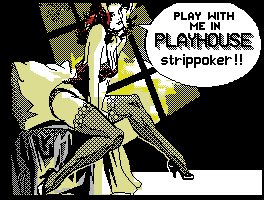 Pantallazo de Playhouse Strippoker para MSX