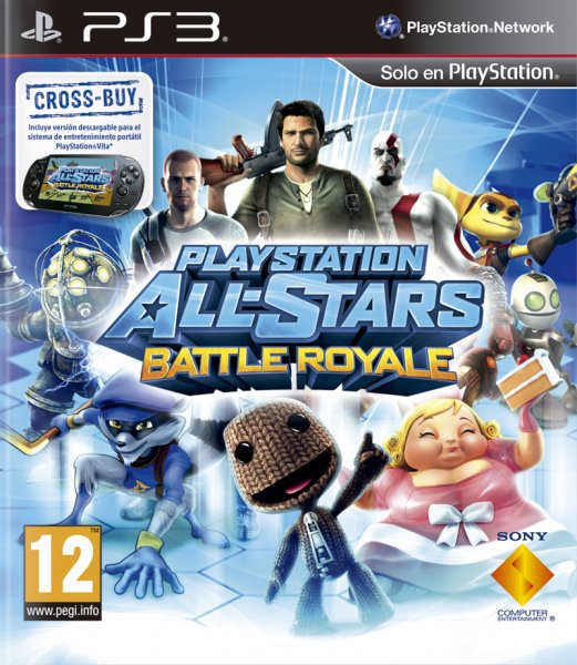 Caratula de Playstation All Stars Battle Royale para PlayStation 3