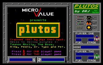 Pantallazo de Plutos para Atari ST