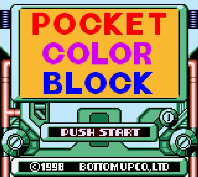 Pantallazo de Pocket Color Block para Game Boy Color