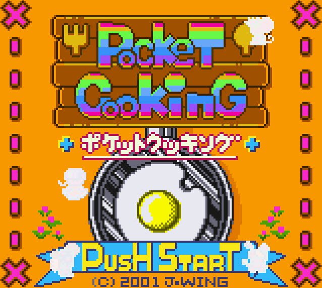 Pantallazo de Pocket Cooking para Game Boy Color