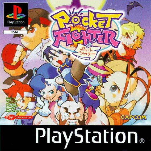 Caratula de Pocket Fighter para PlayStation