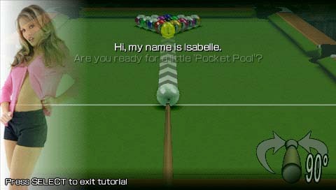 Pantallazo de Pocket Pool para PSP