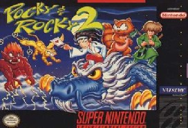 Caratula de Pocky & Rocky 2 para Super Nintendo