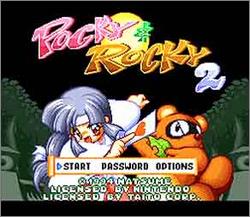 Pantallazo de Pocky & Rocky 2 para Super Nintendo